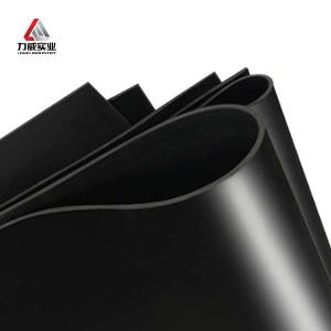 Quality 3mm Black Rubber Sheet Roll Tensile Strength Excellent Oil Abrasion Resistance wholesale