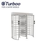 Full Stainless Steel Full Height Turnstile Fingerprint Single Lane Turnstile