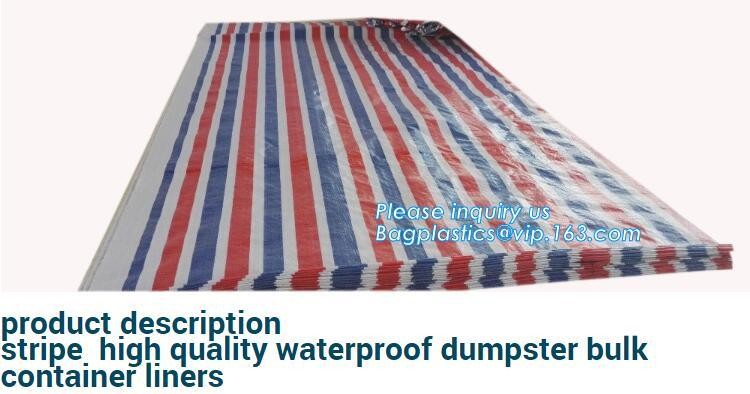 12Mill Open Top Dumpster Drawstring Container Liners,12Mil Reusable Open Top Drawstring Dumpster Container Liner, BAGEAS