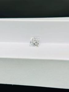 Quality Synthetic CVD Lab Created White Diamonds Princess Shaped Jewelry wholesale