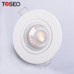 70mm Fixed Round Recessed LED Downlight Fixtures RoHS Certified