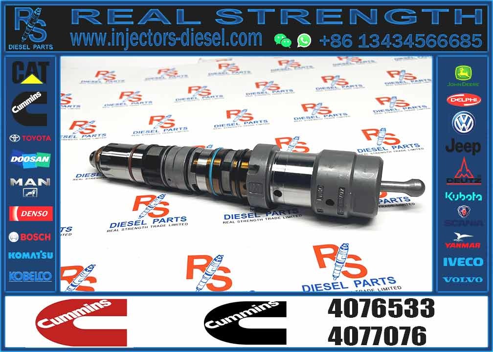 Truck Tractor Excavator Diesel Engine Spare Part QSK23 QSK60 QSK19 6D170 Fuel Injector 4902827 4077076 4062090