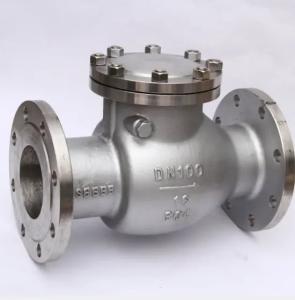 Quality Ductile Iron Foot Check Valve for Quick Fittings Round Head Code Female Thread Flapper wholesale