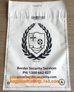 China Custom Printed Mailing Bags , Eco Friendly Mailing Bags Money Locking Security on sale