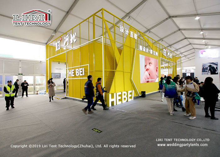 Customized Outdoor Event Tent ABS Walls For Week Exhibition
