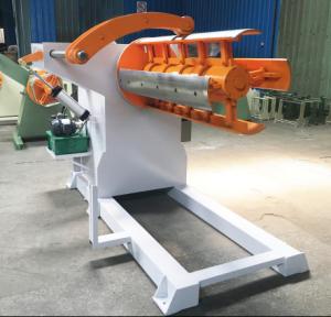 Quality Single Head 600-1400mm Sheet Metal Decoiler Coil Unwinder Machine wholesale