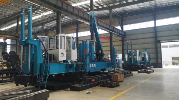 Hydraulic Static Pile Press for Metal Construction Maximum Hoisting Length 14m