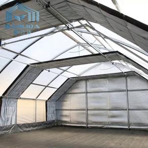 Quality Heat Preservation Blackout Light Deprivation Greenhouse Single Span Automatic wholesale