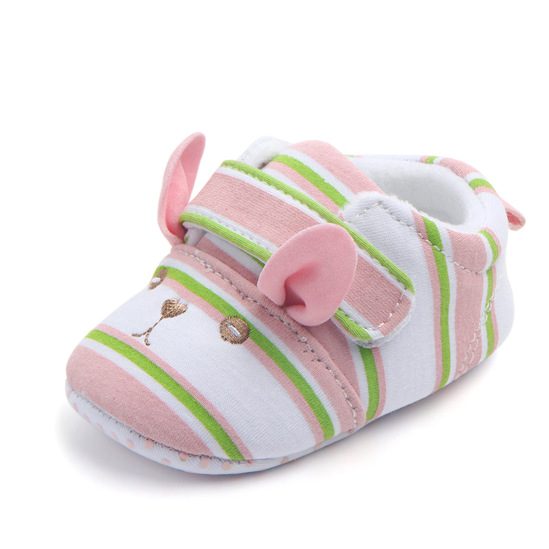 Cute cheap soft cotton cartoon shoes lovely infant animal baby boots