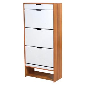Quality Ironing Stand Solid Wood Shoe Cabinet Teak Wood Color W63xD30xH147cm wholesale