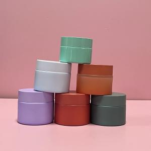 Quality Matte Colored Face Moisturizer Glass Jar 5g 10g 20g 30g 50g 100g wholesale