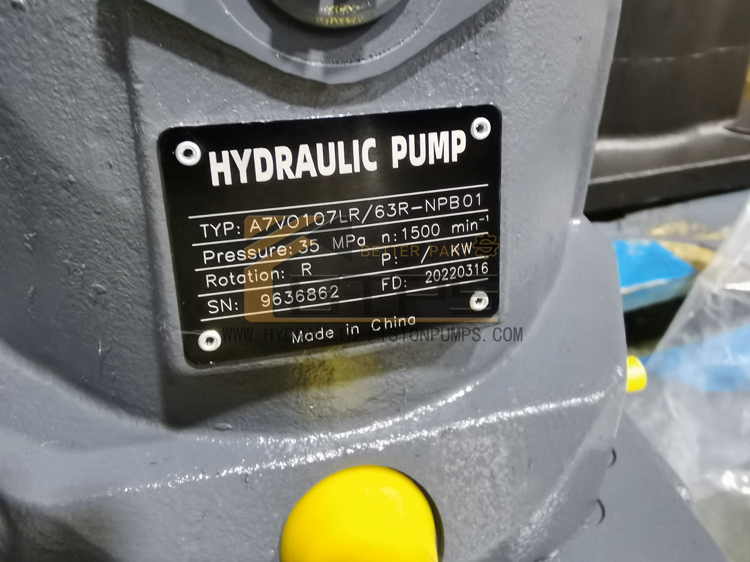 High Pressure Oil Pump A7VO107LR/63R-NPB01 A7VO28LR A7VO55LR A7VO80LR A7VO107LR A7VO160LR
