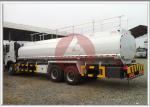 Aluminum Oil Tanker Truck Multi - Compartment Structure Non - Closed Angle