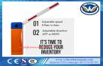 CE Certificated Entrance Barrier Gate LED Arm 6M Boom Length 0.9s-6s Speed