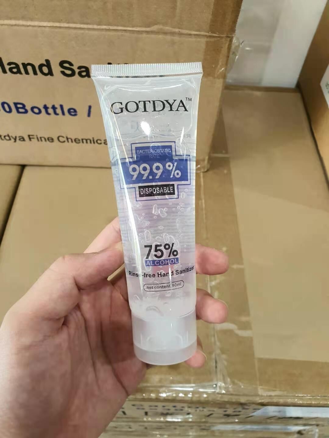 GOTDYA 80ml Rinse-free Hand sanitizer on sale