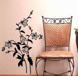 Quality Artificial Carving Antique Large Wall Flower Stickers G120 wholesale