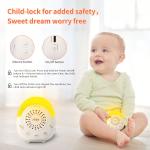 Child Lock White Noise Machine With Five Color Night Light 30 Soothing Sounds