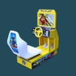 Mini 22 Lcd Driving Simulator Arcade Machine For Kids In Kindergarten