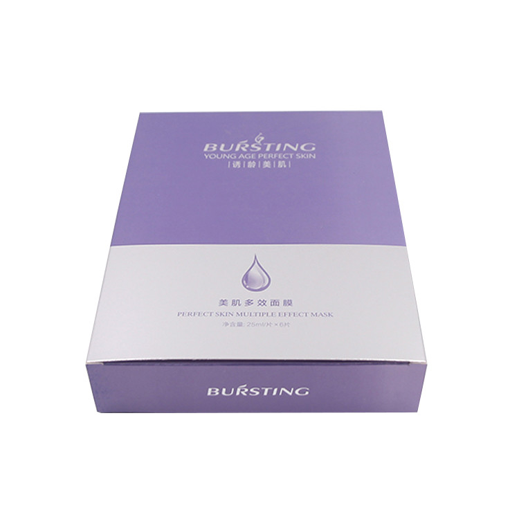 ISO Self Locking Cosmetic Packaging Boxes CMYK Printing