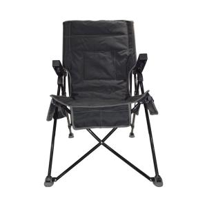 Quality Luxury Support Folding Camping Fishing Lawn Chair Hard Arm High Back With Cooler Bag wholesale