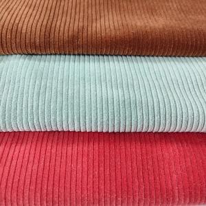 Quality Stripe Velvet Fabric 90% Polyester 10% Spandex Dyed Velour Velvet wholesale