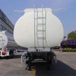 7000 Gallon Portable Diesel Fuel Tanker Trailer Oil Tank 3 Axles Carbon Steel