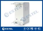 Heat Insulation Outdoor Wall Mounted Cabinet , Base Station Cabinet IP55