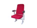 Wooden Arm Flame Retardant Folding Auditorium Chairs Theater Furnitures