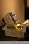 Painting Golden Fortune Indoor Waterfall Fountain