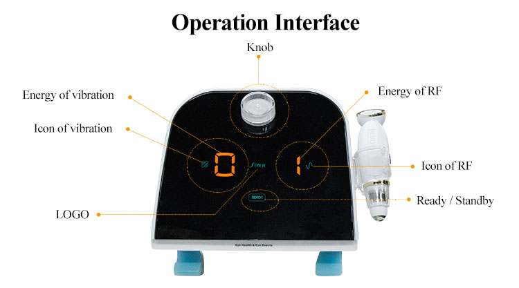 Rf Skin Tightening Eye Dark Circle Removal Beauty Equipment Face Wrinkle Removal