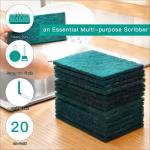 Dish Washing Eco Friendly Scouring Pads Harmless Corrosion Resistance
