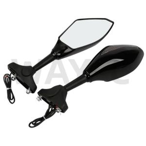 Quality Universal Rearview Motorcycle Side Mirror Glass LED Material wholesale