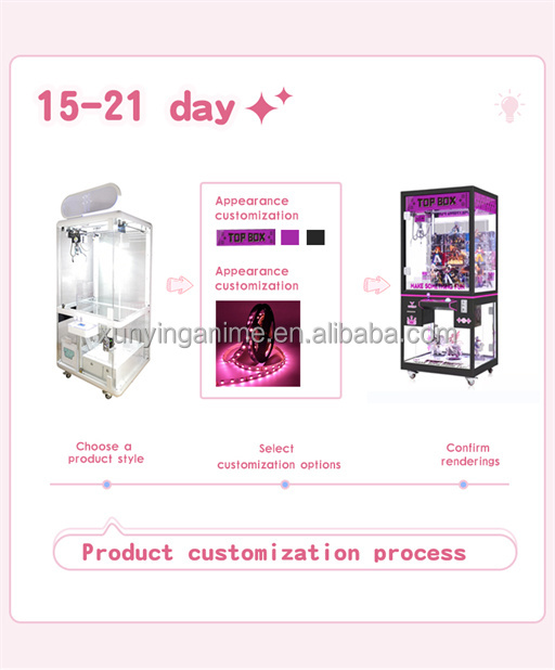 Unicorn Claw Mini Arcade Machine Suitable for Amusement Game Center Voltage 110V/220V