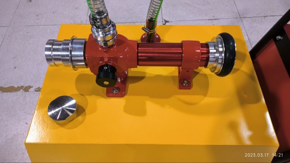 Fire Extinguishing Equipment Metal Mobile Foam Unit 1 Year Warranty