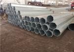 GR65 800kg Design Load Steel Tubular Pole , Steel Electric Pole Weather