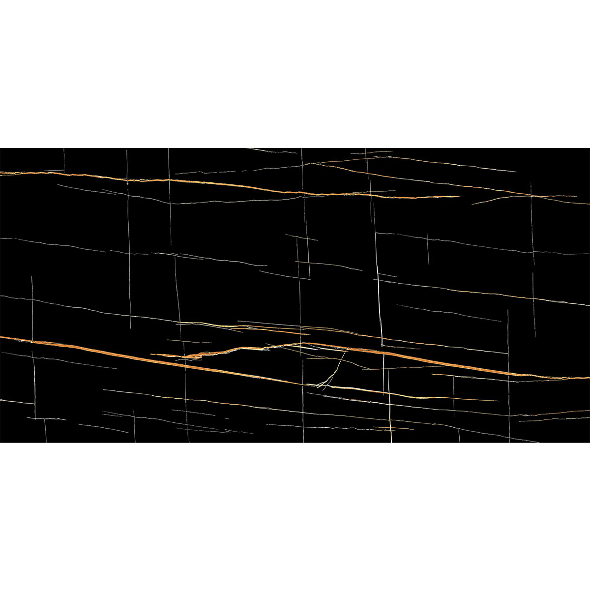 Glossy 60x120 Super Black Porcelain Tiles Stone Imitation Texture/Ceramic Tiles/Granite