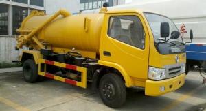 Quality Top Designed dongfeng high pressure Special Purpose Truck cleaning fecal suction tanker truck wholesale