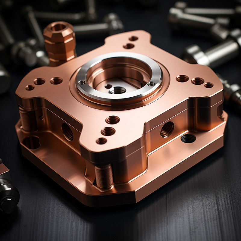 Custom CNC Machining Precise Part CNC Machined Turning Parts CNC Copper Parts