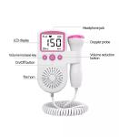 Pregnant Woman Ultrasound Baby Heart Detector Doppler Fetal Monitor