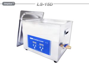 Quality 40kHz Motorcycle Radiators Ultrasonic Cleaner Carburetor 15L Table Top Remove Dirt wholesale