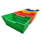500kg Bulk Linen Laundry Basket Trolly Lightweight Durable