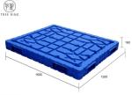 Large Hygienic Blow Molded Plastic Shipping Pallets Reusable 1500 * 1200 * 160