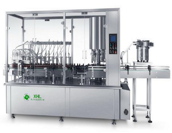 XHL Automatic Unscrambling,Filling,Capping,Sealing and Packaging Production Line