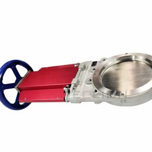 Quality DN300 Stainless Steel Knife Pneumatic Gate Valve With Actuator OBM wholesale