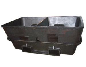 Quality Cast Alloy Steel Sow Mould And Skim Pan Steel Castings wholesale