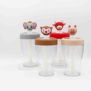 Quality 430ml 100% tritan drink bottle With Cartoon Elephant Stopper wholesale