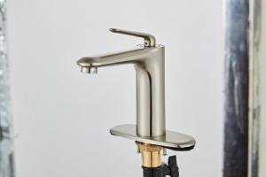 Quality Antibacterial Antifouling 314SUS Countertop Basin Faucet wholesale