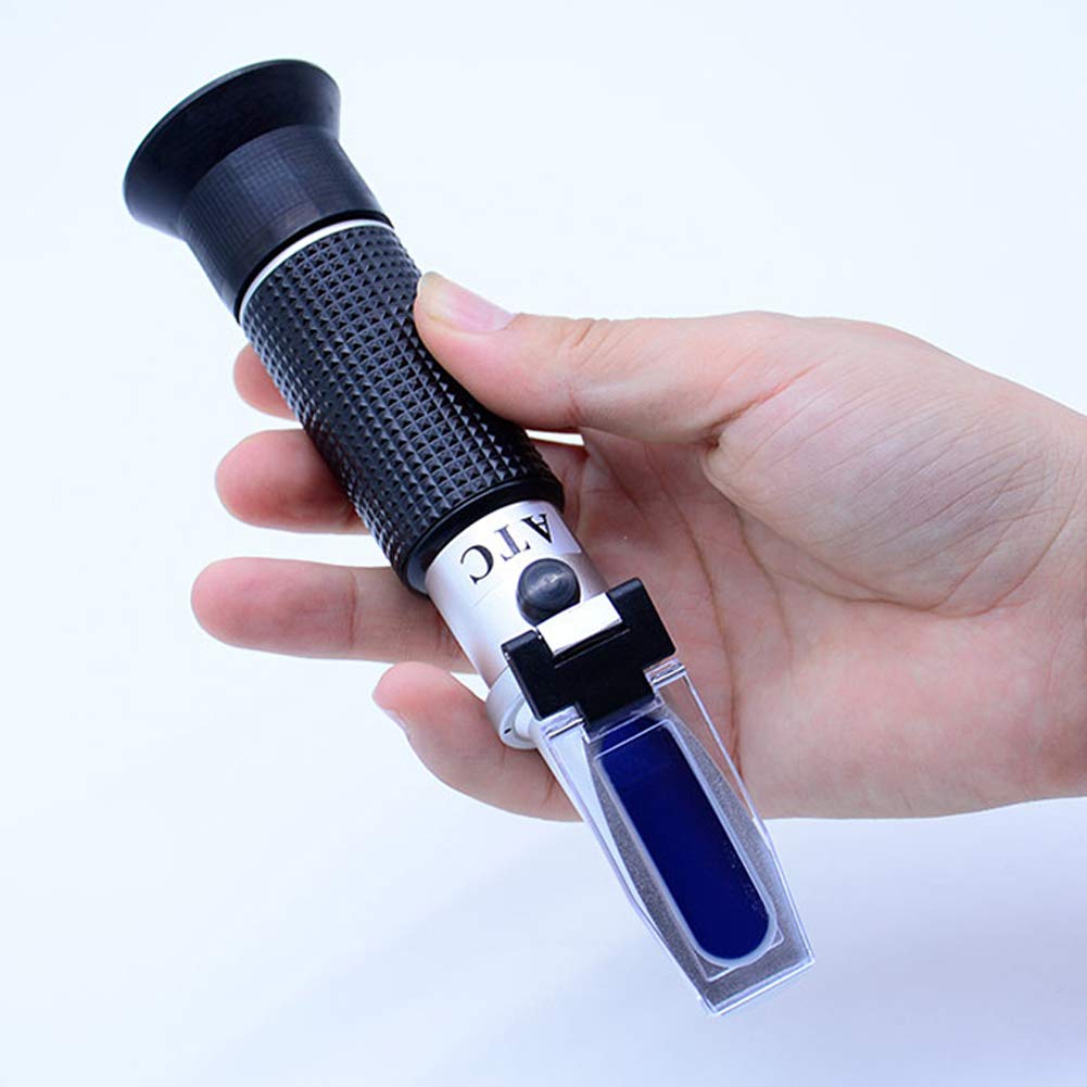 Customized Handheld Refractometer Brix 0-32% for Measuring Sugar in Juice and Fruits