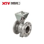 PN1.0-32.0MPa Stainless Steel V-Type Fixed Ball Valve for Pneumatic/Electric