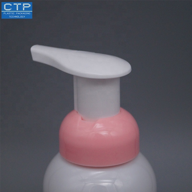 Silicone Gasket PET Spring White PP Pump For 40mm Foam Pump Inside / Outside Core